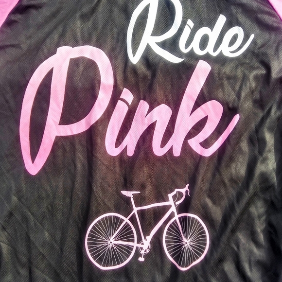 'Ride Pink' Cycling Jersey - Picture 2 of 4